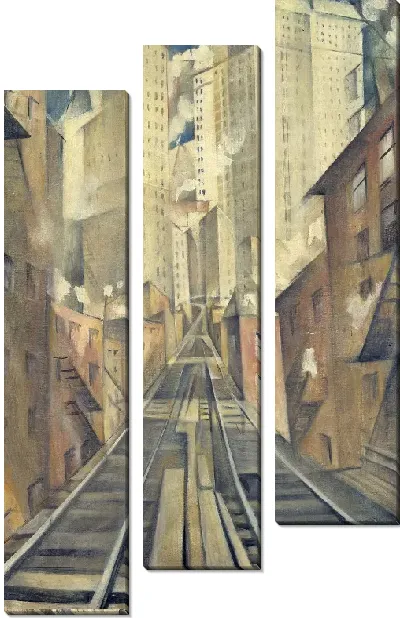 Картина Душа бездушного города («Нью-Йорк - абстракция»)