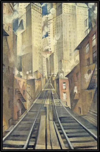 Картина Душа бездушного города («Нью-Йорк - абстракция»)