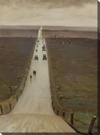 Картина Дорога из Арраса в Бапом