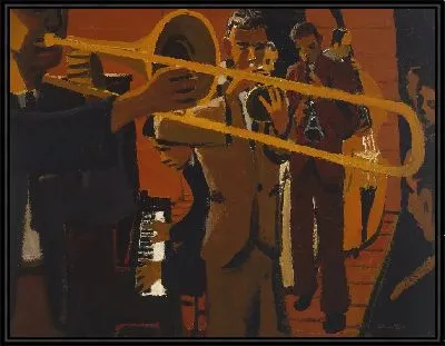 Картина Джазовые музыканты