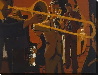 Картина Джазовые музыканты