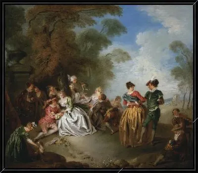 Картина Отдых в парке