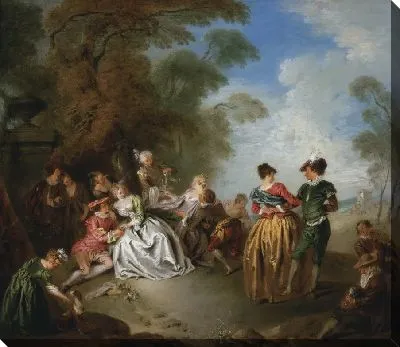 Картина Отдых в парке