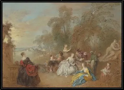 Картина На террасе