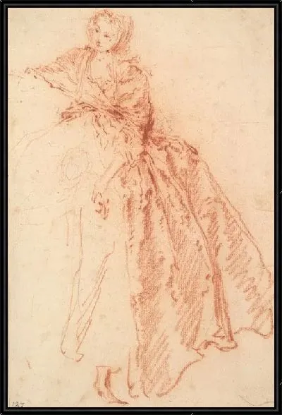 Картина Этюд для "М. де Pourceaugnac"