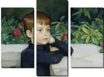 Картина Портрет сына художника (Хейкки Ярнефельт)