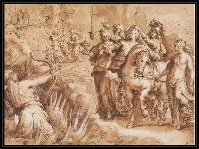 Картина Аллегория хода человеческой жизни (выбор добродетели)