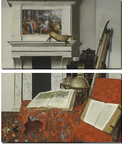 Картина Уголок комнаты с курьезами