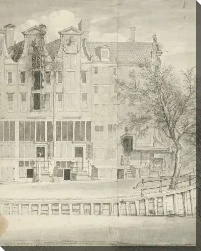 Картина Сгоревший дом на Лейдсеграхте, 1684