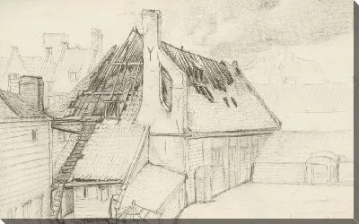 Картина Обожженная мыльная фабрика De Bruinvis