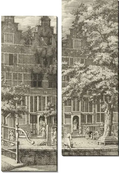 Картина Сгоревший дом на Херенграхте, 1683
