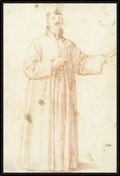 Картина Постоянный священник