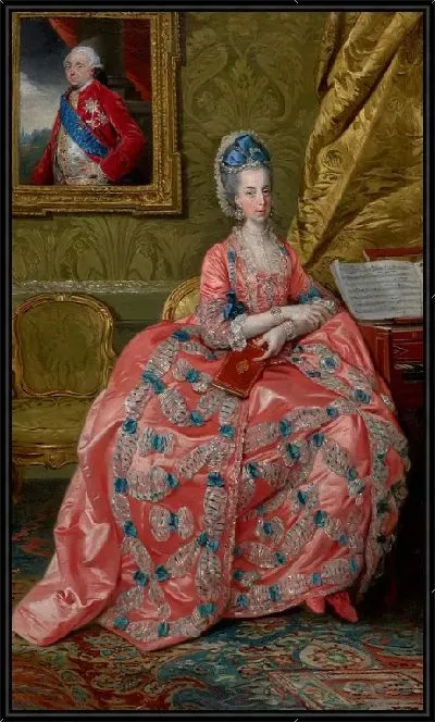 Картина Портрет герцогини Австрии Марии Амалии, герцогини Пармской