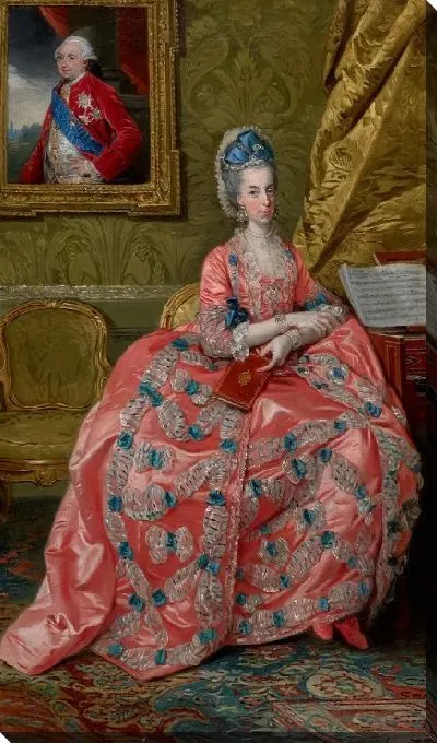 Картина Портрет герцогини Австрии Марии Амалии, герцогини Пармской