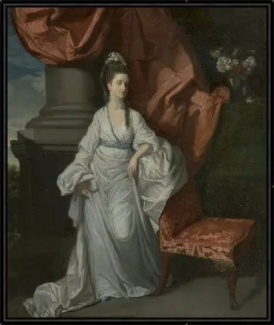 Картина Леди Грант, жена сэра Джеймса Гранта, Bt.