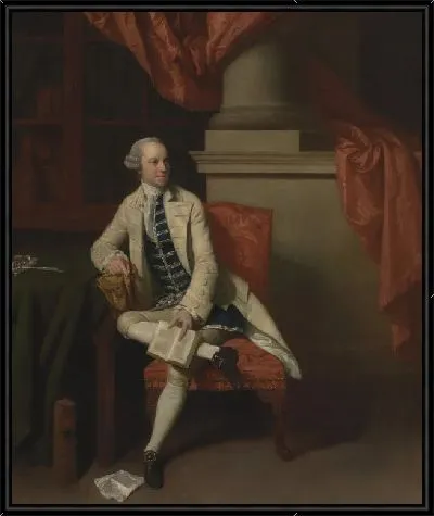 Картина Двоюродный брат Джона Гоулера из Рэмридж Хаус, Вейхилл, Хэмпшир