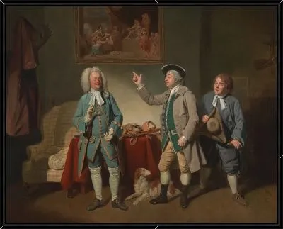 Картина Эдвард Шутер, Джон Берд и Джон Дансталл в фильме Исаака Бикертона «Любовь в деревне»