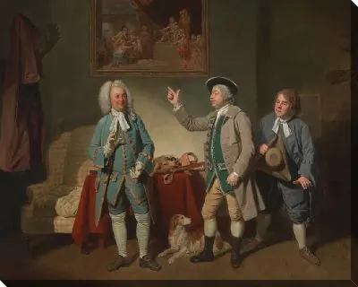 Картина Эдвард Шутер, Джон Берд и Джон Дансталл в фильме Исаака Бикертона «Любовь в деревне»