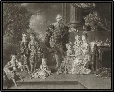 Картина Георгий III из Англии и его семья