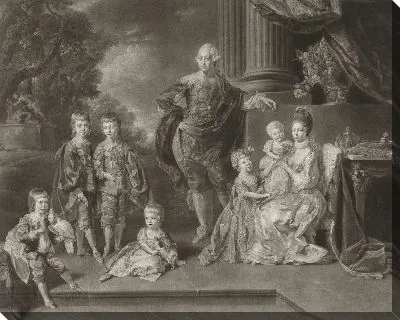 Картина Георгий III из Англии и его семья