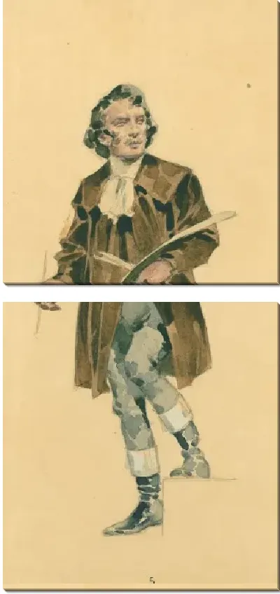 Картина Тоска - Эскиз костюма для Марио Каварадосси