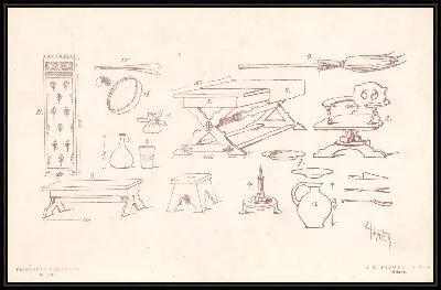 Фальстаф Дж. Верди. Репродукции эскизов костюмов А. Хоэнштейна