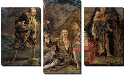 Картина Сцена шторма в «Король Лир»