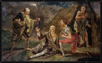 Сцена шторма в «Король Лир»