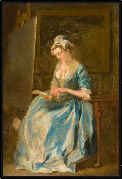 Картина Портрет дамы (вероятно, жены художника)