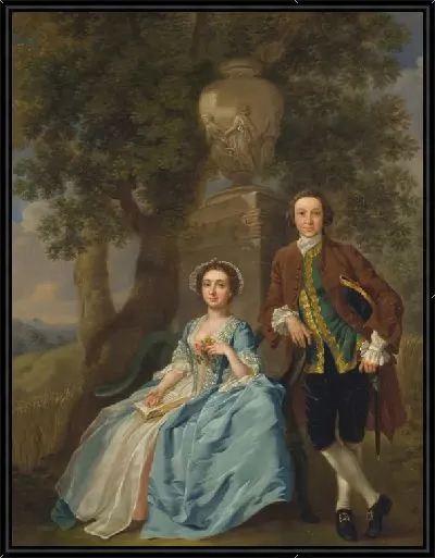 Картина Джордж и Маргарет Роджерс