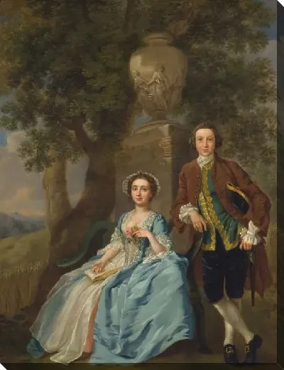 Картина Джордж и Маргарет Роджерс