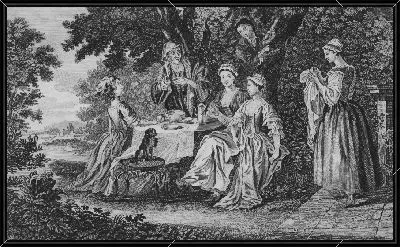 Гадалка на кофейной гуще по оригинальному проекту в саду Vaux-hall