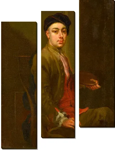 Картина Автопортрет художника в его мастерской