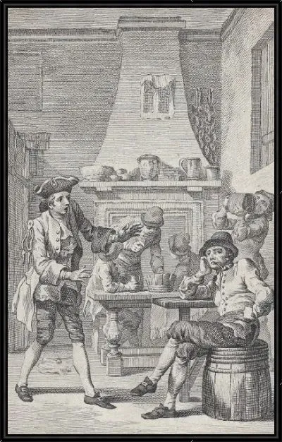 Картина Фронтиспис к Родерику Роберика Тобиаса Смоллетта