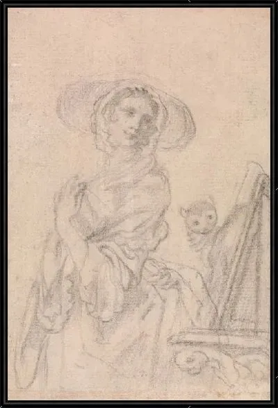 Картина Этюд для «Видения - La Vue» (одно из пяти чувств)