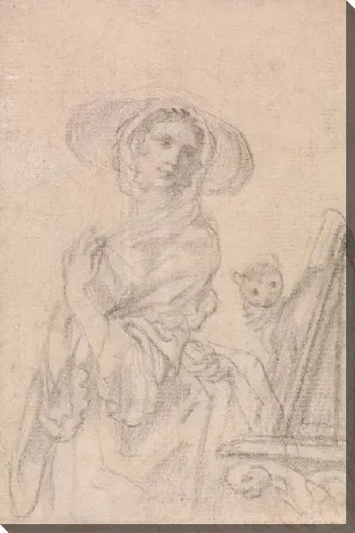 Картина Этюд для «Видения - La Vue» (одно из пяти чувств)