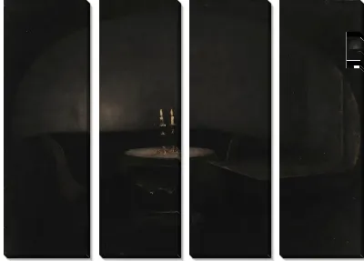 Картина Интерьер. Искусственный свет