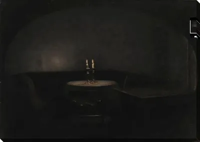 Картина Интерьер. Искусственный свет