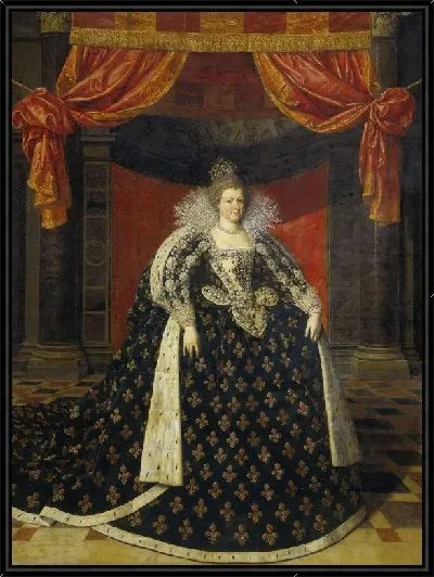 Картина Мария Медичи, супруга Генриха IV, король Франции