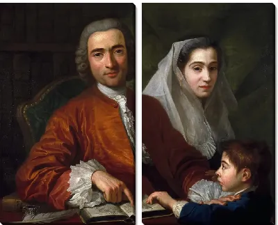 Доктор Сальваторе Бернардо с женой и сыном