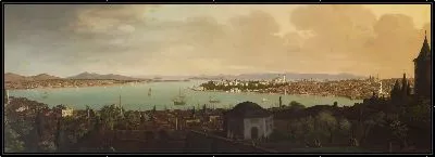 Картина Вид Константинополя