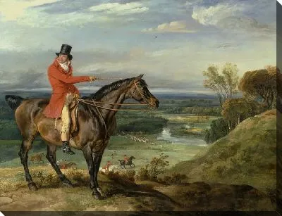 Картина Феофил Леветт и Любимый Охотник