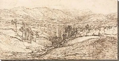 Картина Долина Лланголлен