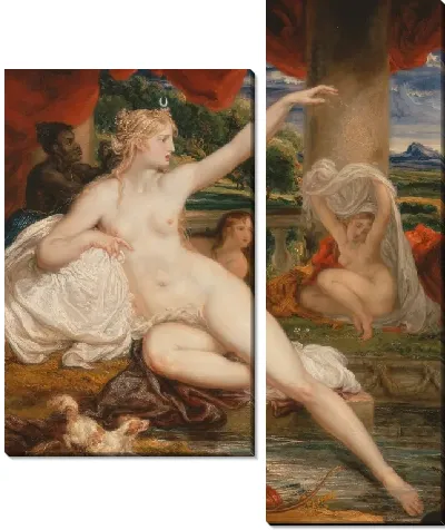 Картина Диана в бане