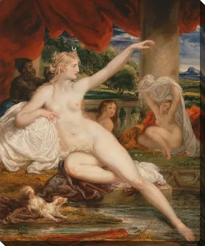 Картина Диана в бане