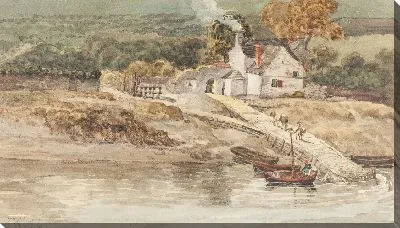 Картина Место посадки возле аббатства Тинтерн