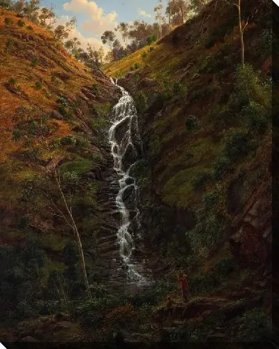 Картина Водопад, Страт-Крик