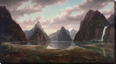 Картина Милфорд Саунд, Новая Зеландия