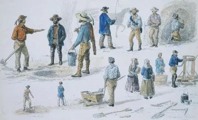 Черный холм, 1854 г. Евгений фон Герар