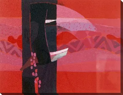 Картина Луринское море (красное)